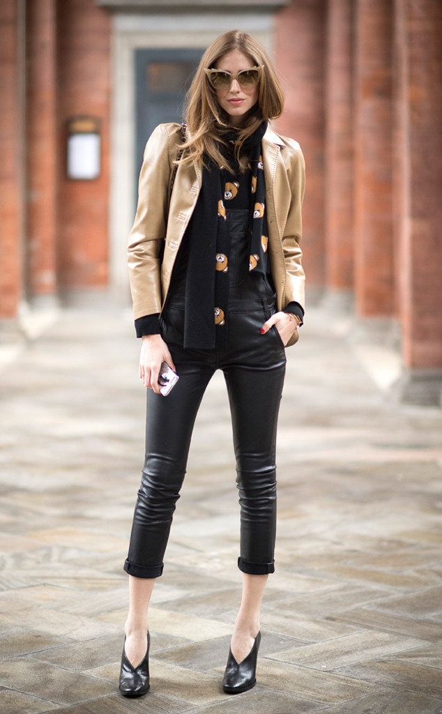 Chiara Ferragni from Street Style: Scarves | E! News