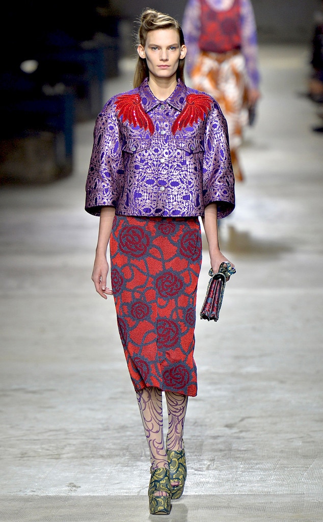 Dries Van Noten from Best Looks at Paris Fashion Week Spring 2016 | E! News