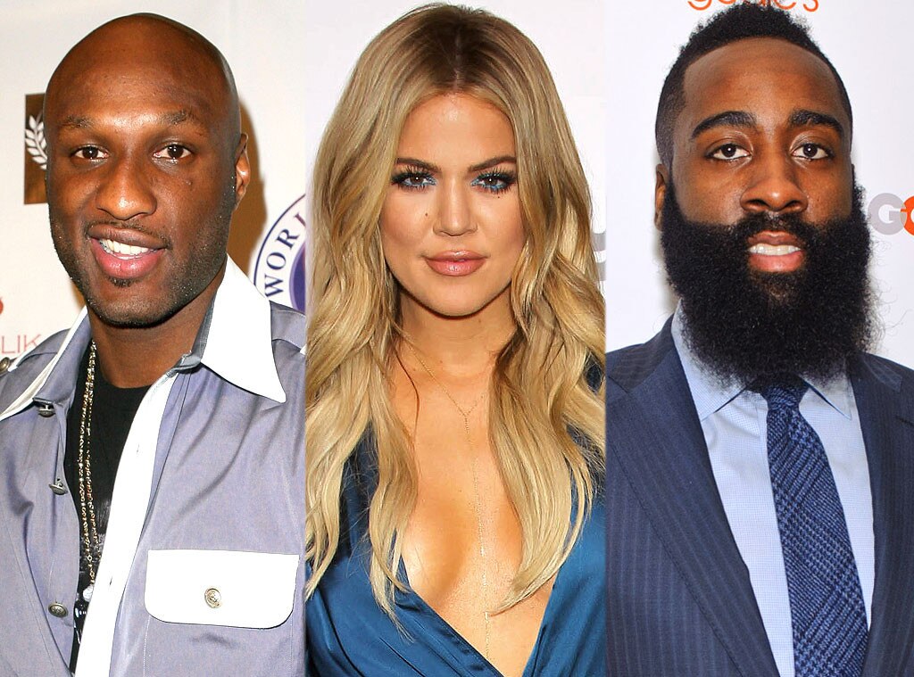 Lamar Odom, Khloe Kardashian, James Harden
