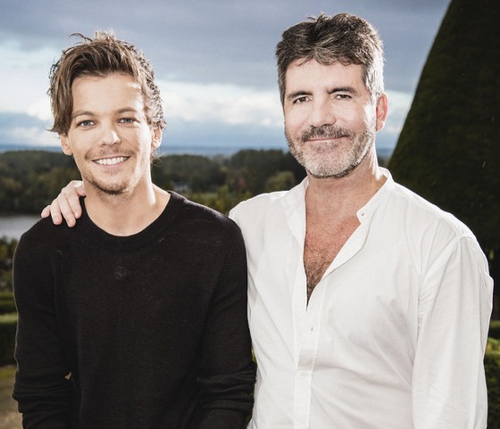 Louis Tomlinson, Simon Cowell