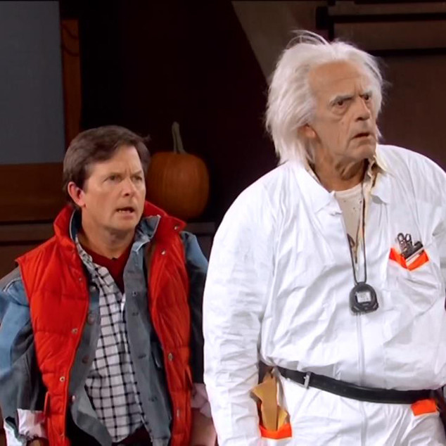 Jimmy Kimmel's Back to the Future Reunion Just Blew Our Minds