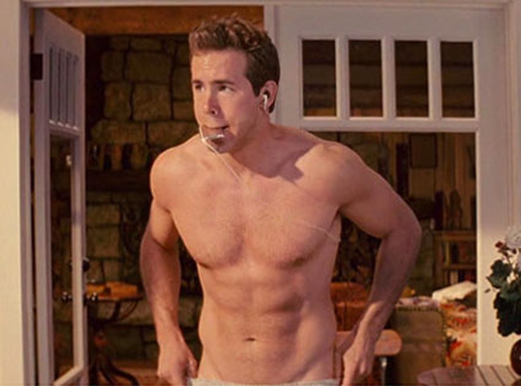 Shirtless Hunk From Ryan Reynolds Hates Shirts E News