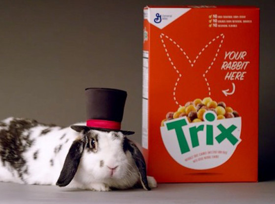 Trix the Rabbit Is Getting a Makeover