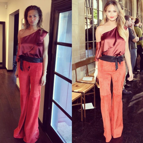 Chrissy Teigen Thanks Her Crotch Patch E News Uk