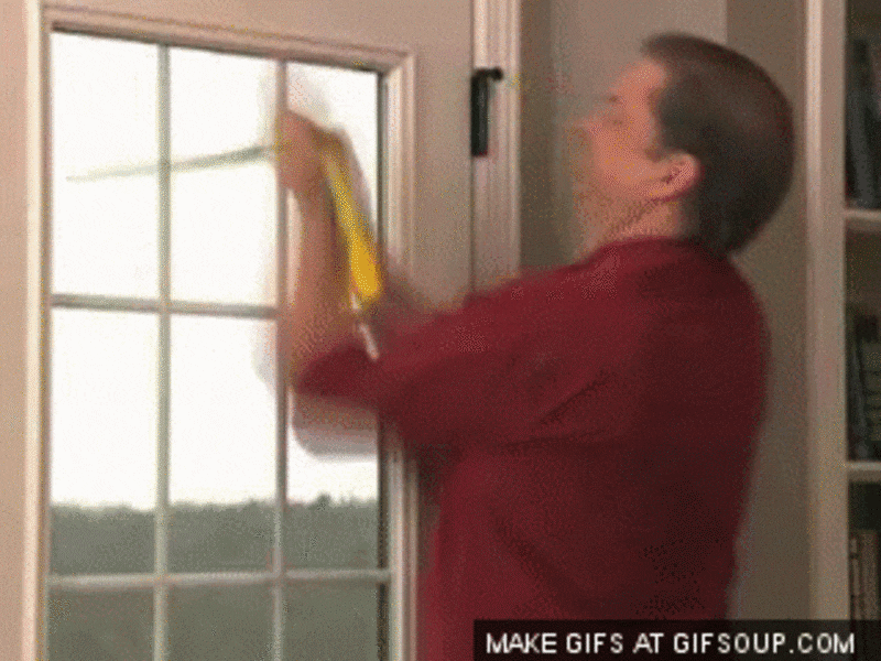 Tape Measure from 14 GIFs of People in Infomercials Who Are Terrible At Doing Things