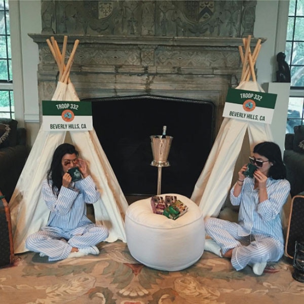 Kourtney Kardashian, Kylie Jenner, Instagram, Celeb Baby Showers