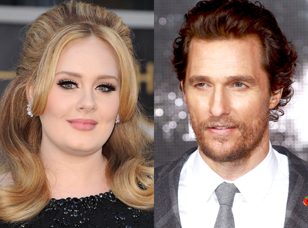 Adele, Matthew McConaughey