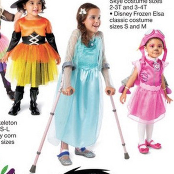 Target Includes Girl With a Disability in Halloween Ad