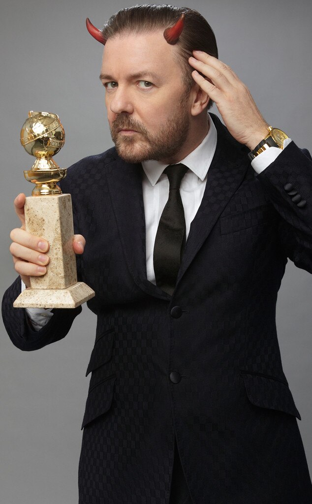 Ricky Gervais golden globes 2018