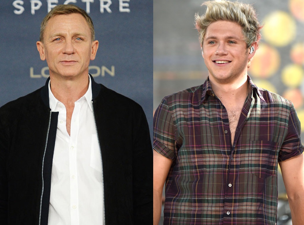 Daniel Craig, Niall Horan