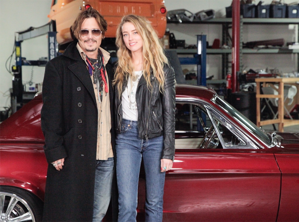 Amber Heard, Johnny Depp, Overhaulin'