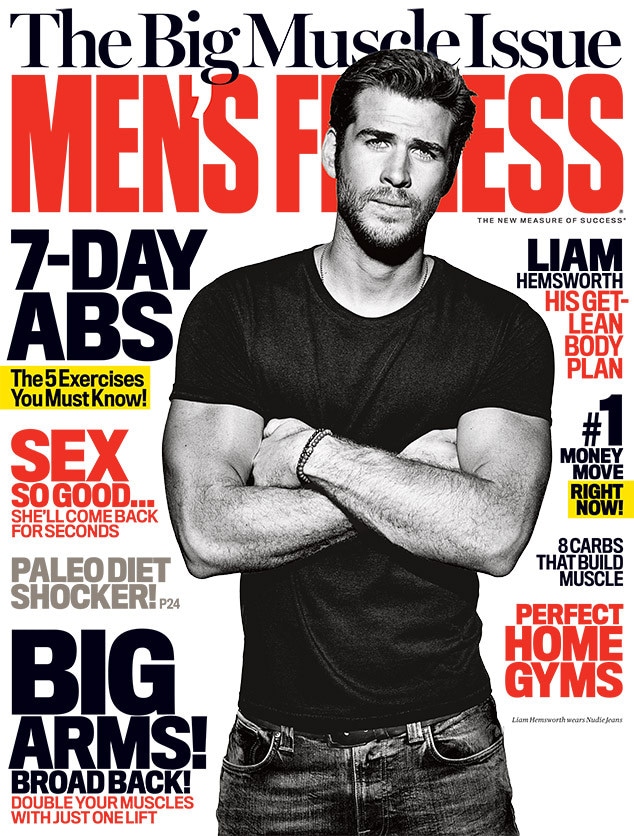 Liam Hemsworth, Men's Fitness