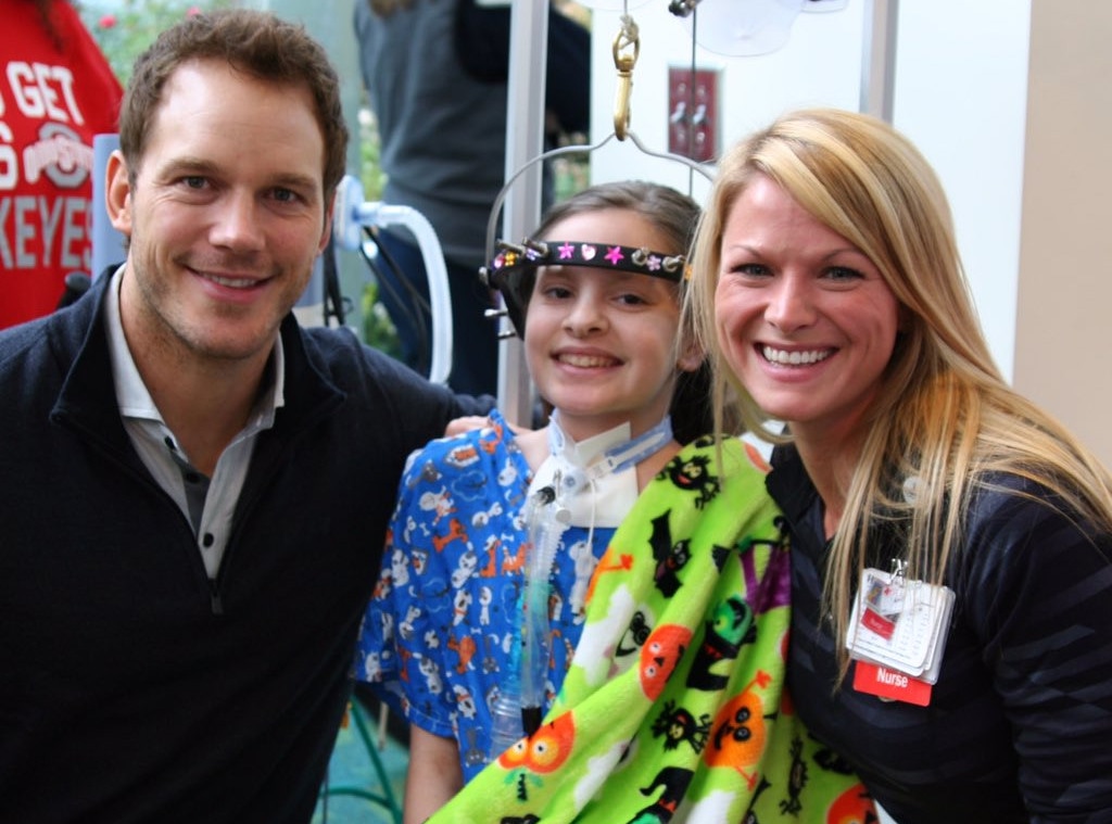Chris Pratt, Children's Healthcare of Atlanta Visit