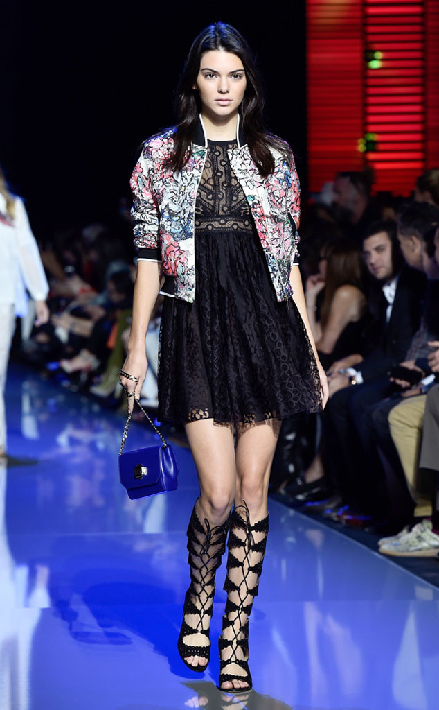 Kendall Jenner Rocks Fierce Styles and Closes Elie Saab Runway Show at