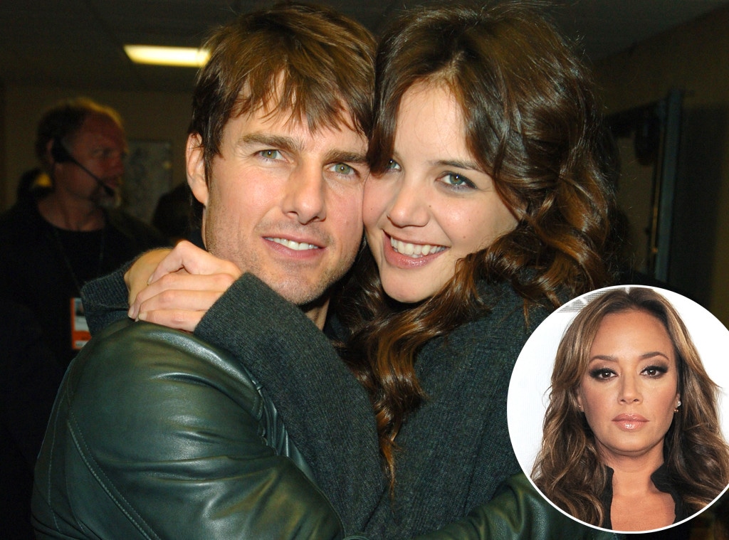 Tom Cruise, Katie Holmes, Leah Remini