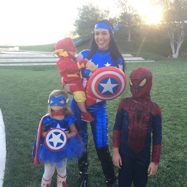 Kourtney Kardashian from Stars Celebrate Halloween 2015 | E! News