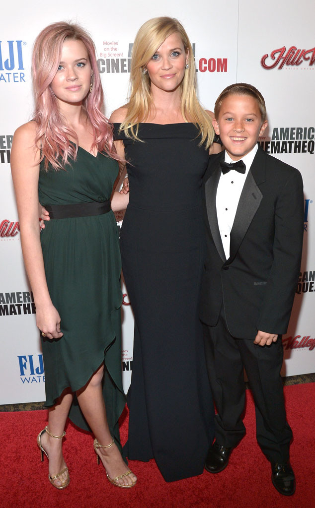 Reese Witherspoon, Ava Phillippe, Deacon Phillippe 