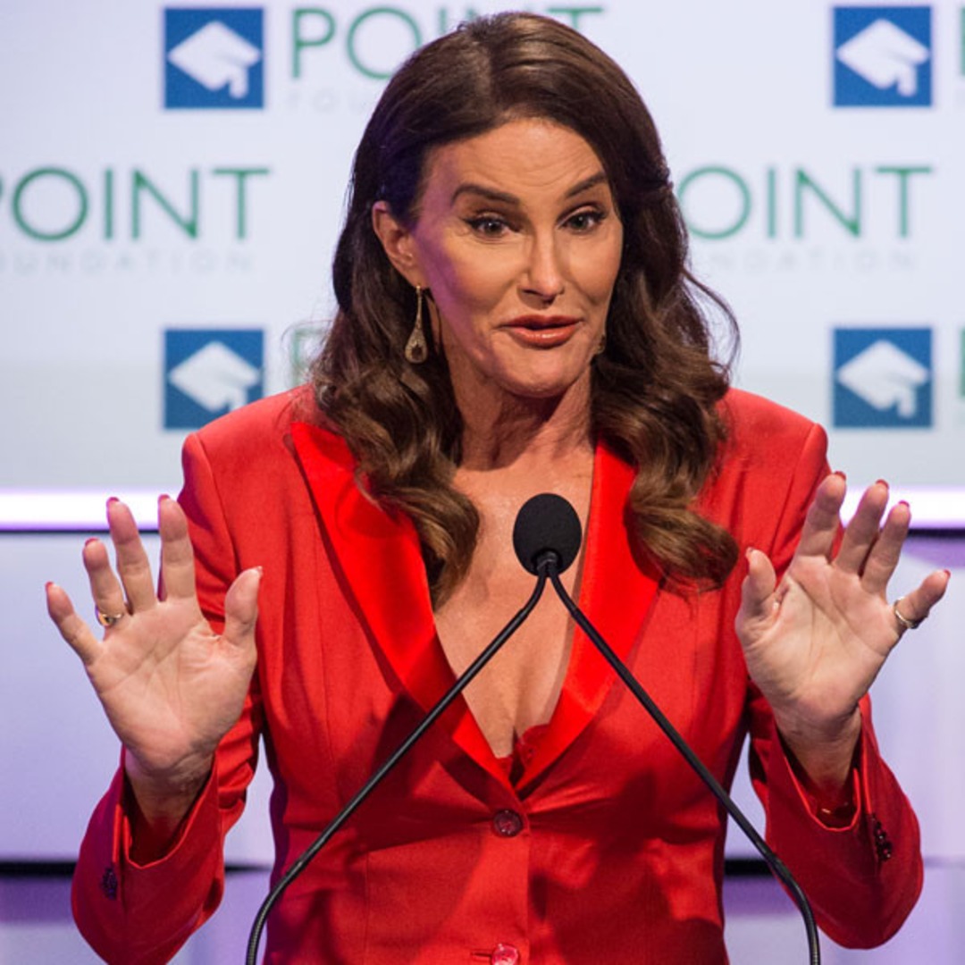 Caitlyn Jenner Bares Cleavage in Daring Red Outfit at Gala: Photos