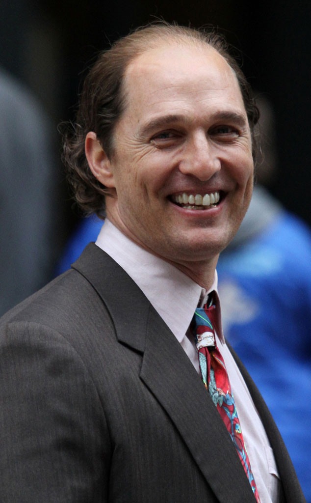 Matthew McConaughey Looks Unrecognizable for His New Movie Role—See the
