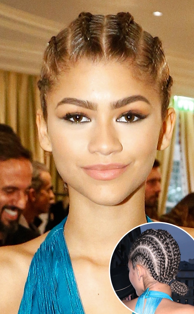 All In A Row From Zendaya S Hair Evolution E News