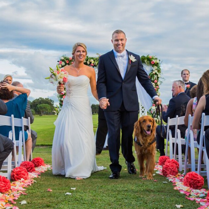 Veteran's Trusty Service Dog Is Best Man at His Wedding! - E! Online