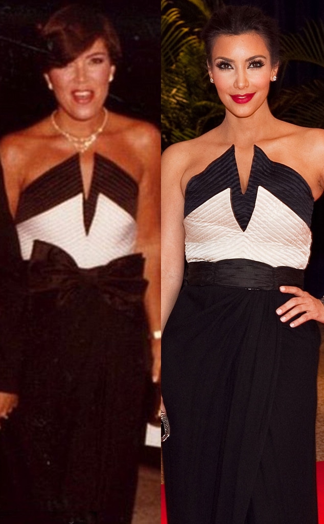 Kim Kardashian, Kris Jenner, Copycat Style