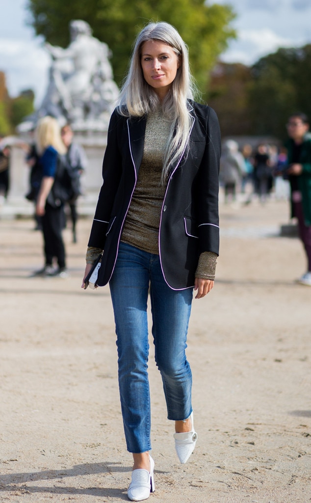Sarah Harris from Street Style at Paris Fashion Week Spring 2016 | E! News