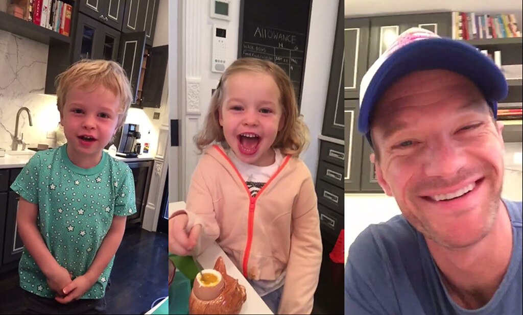Neil Patrick Harris' Twins Gideon & Harper Have the Best Time Ever in