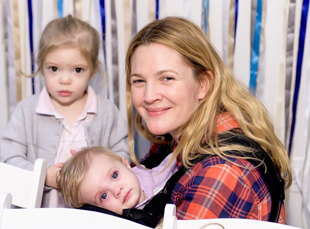 Drew Barrymore, Olive Barrymore, Frankie Barrymore Kopelman