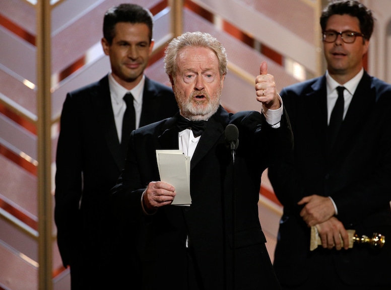 Ridley Scott, The Martian, Golden Globe Awards, Winners