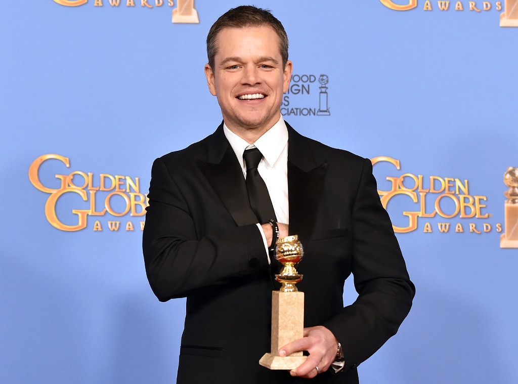 Matt Damon, Golden Globe Awards, Winners