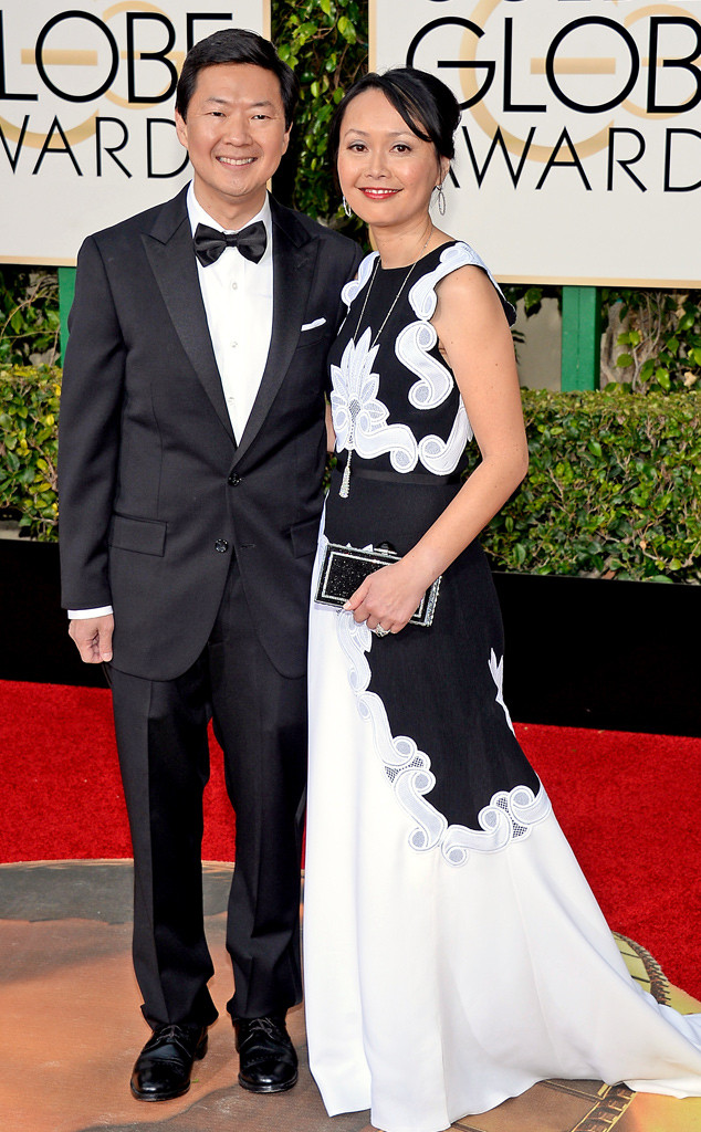 Ken & Tran Jeong from Couples at the 2016 Golden Globes | E! News