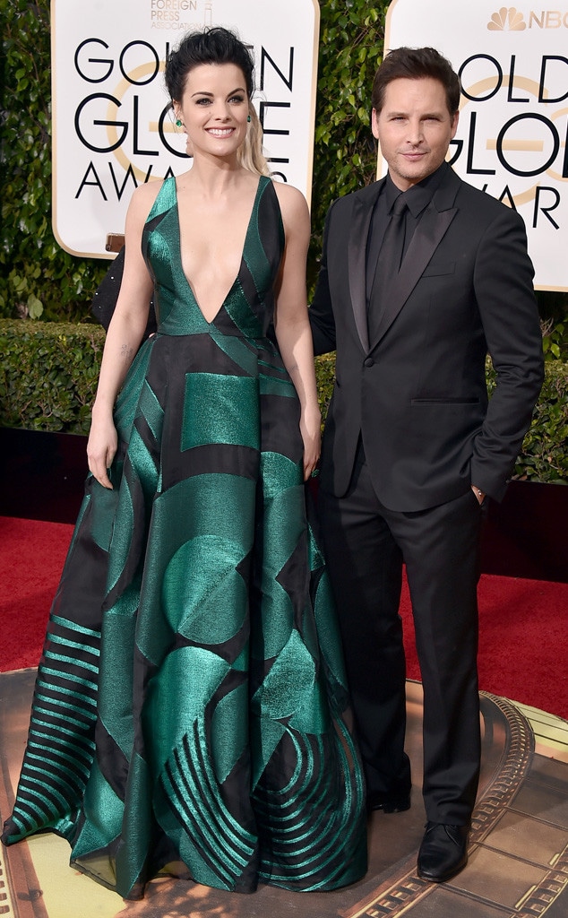 Jaimie Alexander, Peter Facinelli, Golden Globe Awards Couples