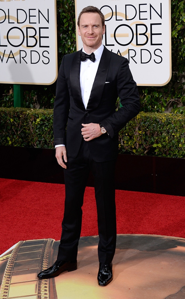 Michael Fassbender from Best Dressed Men at the 2016 Golden Globes | E ...