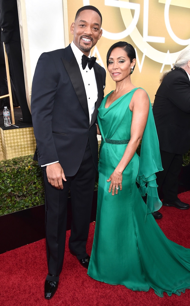 Will Smith, Jada Pinkett Smith, Golden Globe Awards Couples, 2016