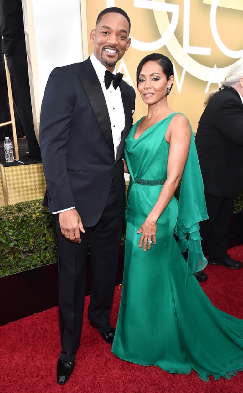 Will Smith, Jada Pinkett Smith, Golden Globe Awards Couples, 2016