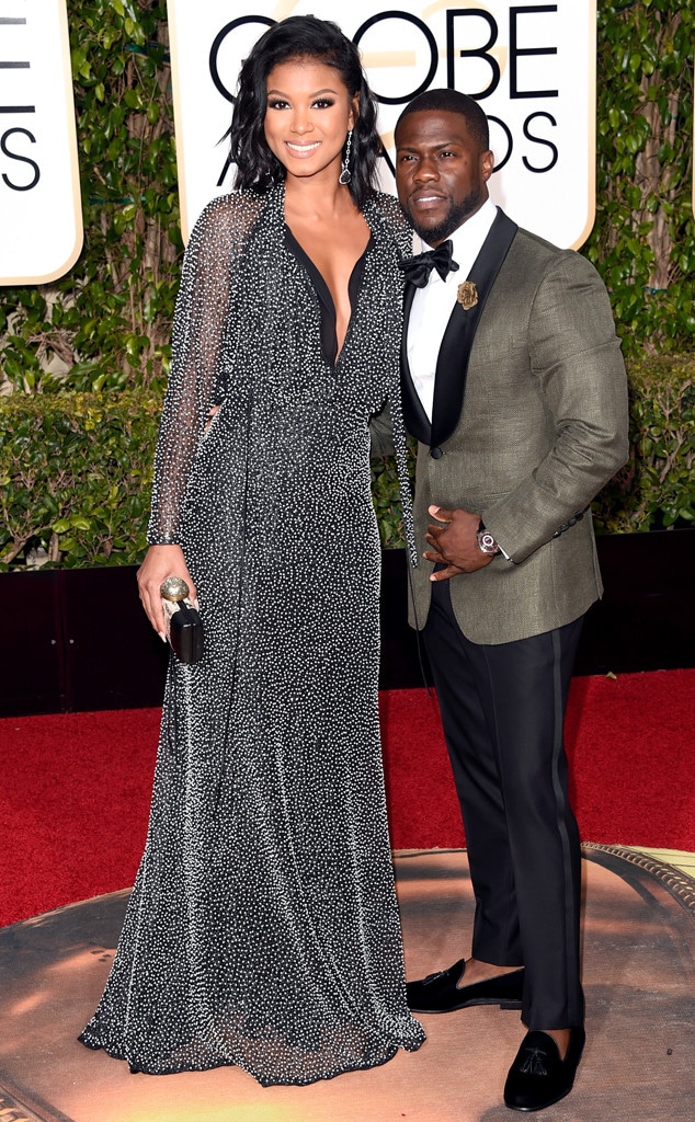 Kevin Hart, Eniko Parrish, Golden Globe Awards Couples