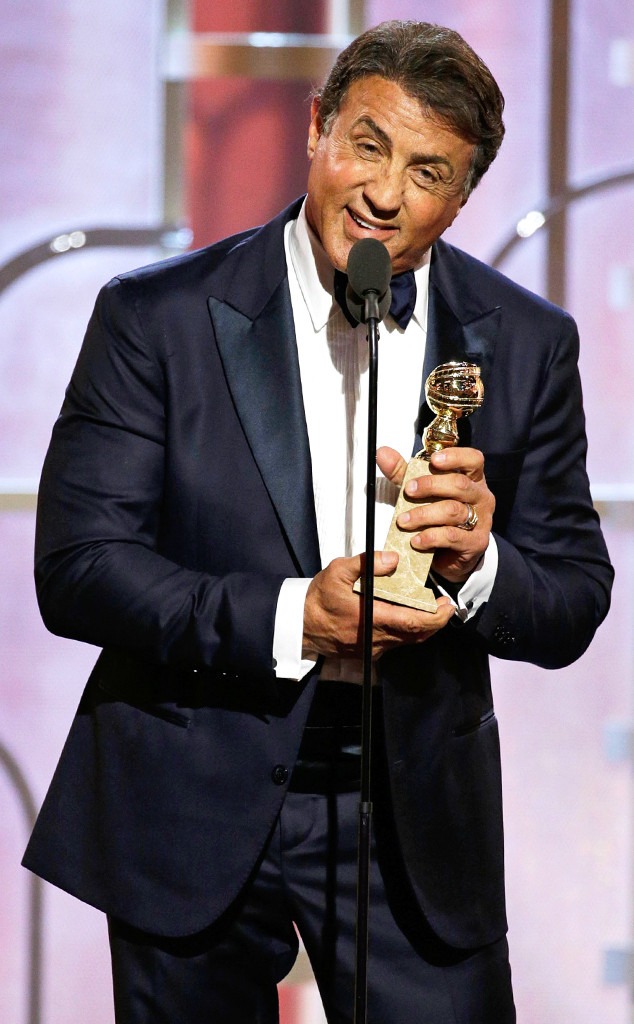 Sylvester Stallone, Golden Globe Awards, Winners