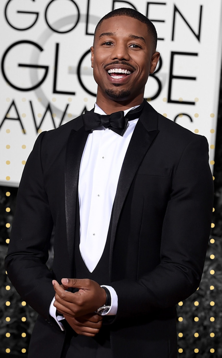 Best Dressed Men Gallery Cover, Michael B. Jordan, Golden Globe Awards