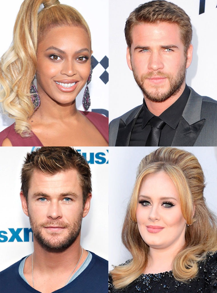 Beyonce, Adele, Chris Hemsworth, Liam Hemsworth, Lip Sync Battle