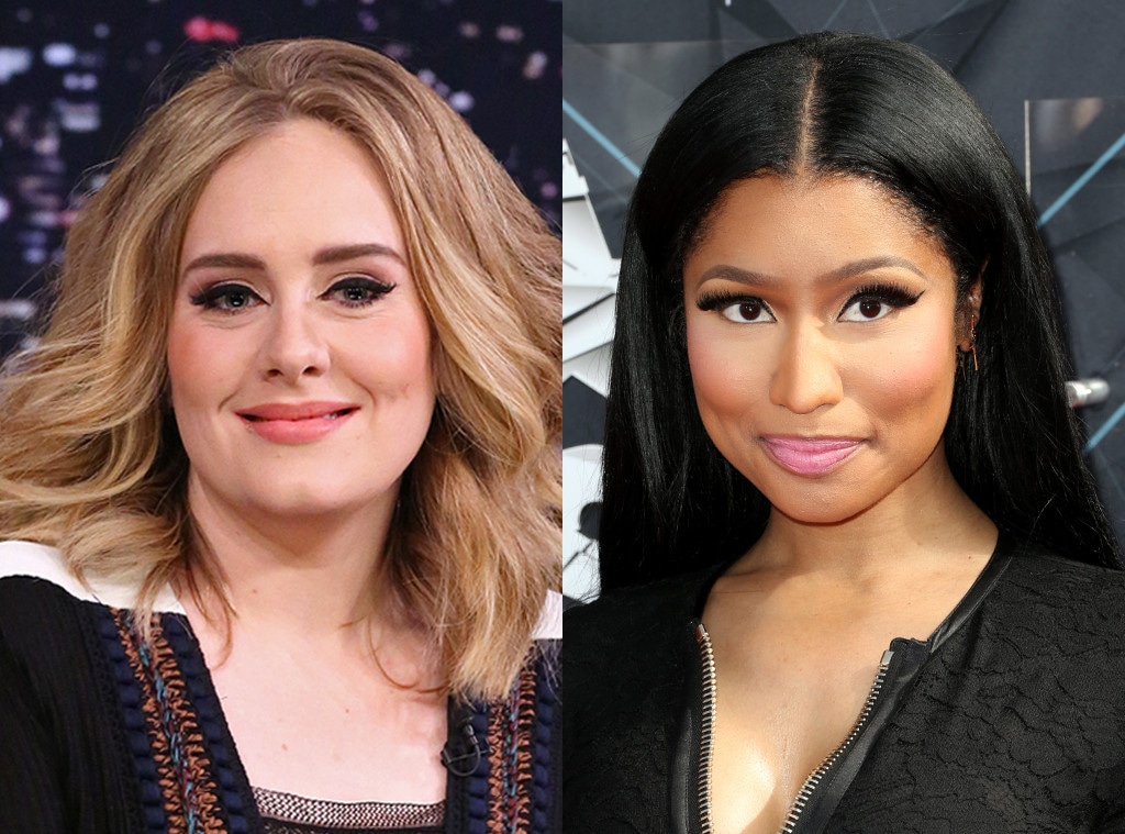 Adele, Nicki Minaj