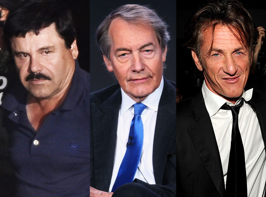 El Chapo, Charlie Rose, Sean Penn