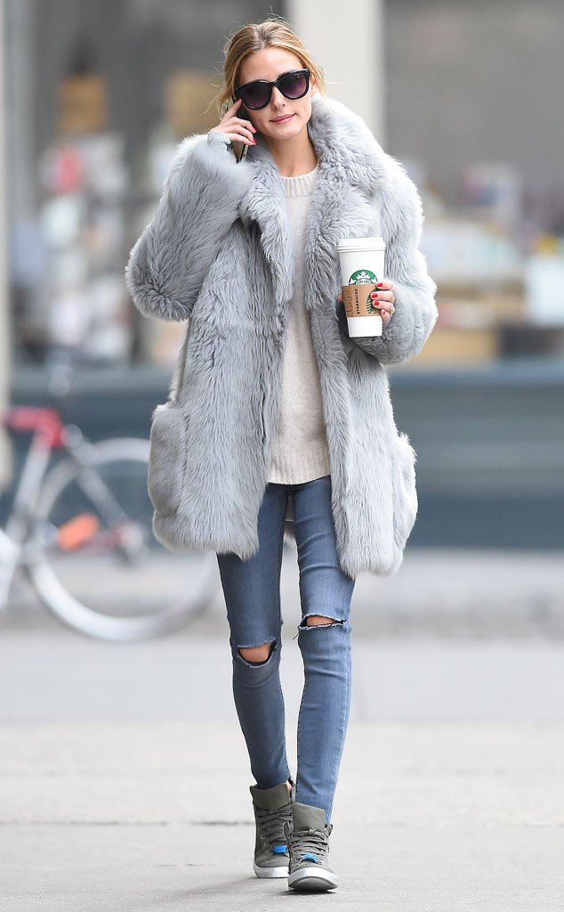 Faux Fur Vest Outfit  What I Wore - Cappuccino and Fashion