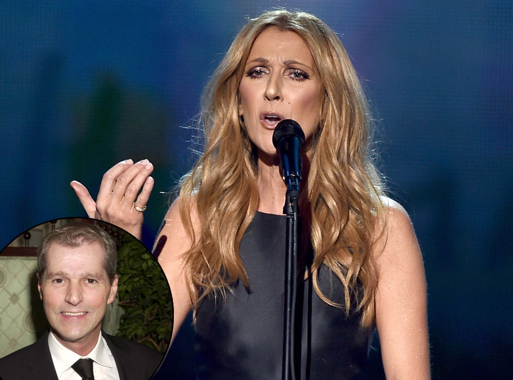 Celine Dion Honors Brother at Visitation After Husband's Funeral