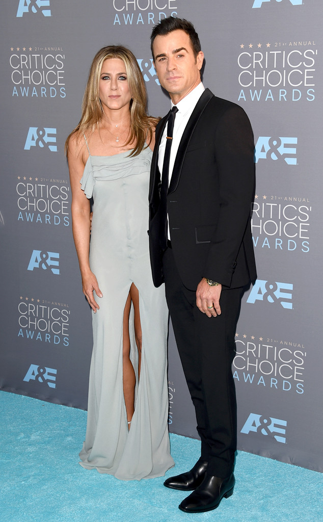 Jennifer Aniston, Justin Theroux, Critics Choice Awards