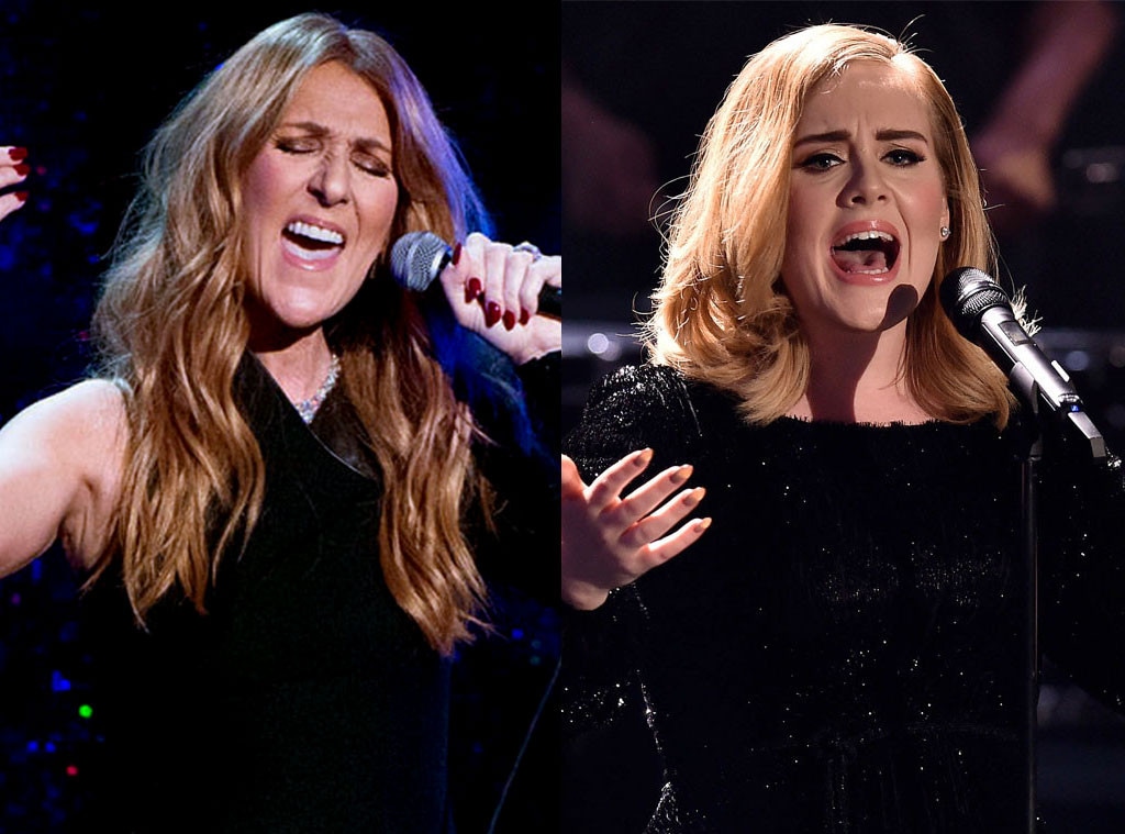 Adele, Celine Dion