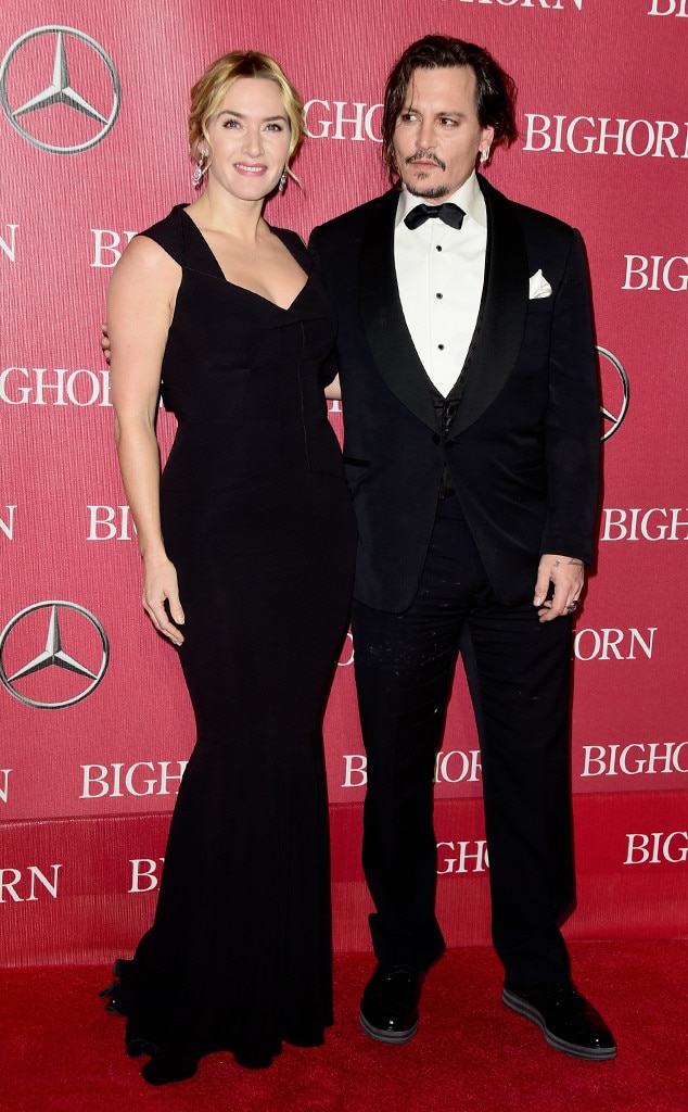 Kate Winslet & Johnny Depp from 2016 Palm Springs International Film