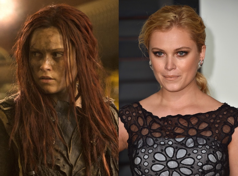 The 100 in and out of costume
