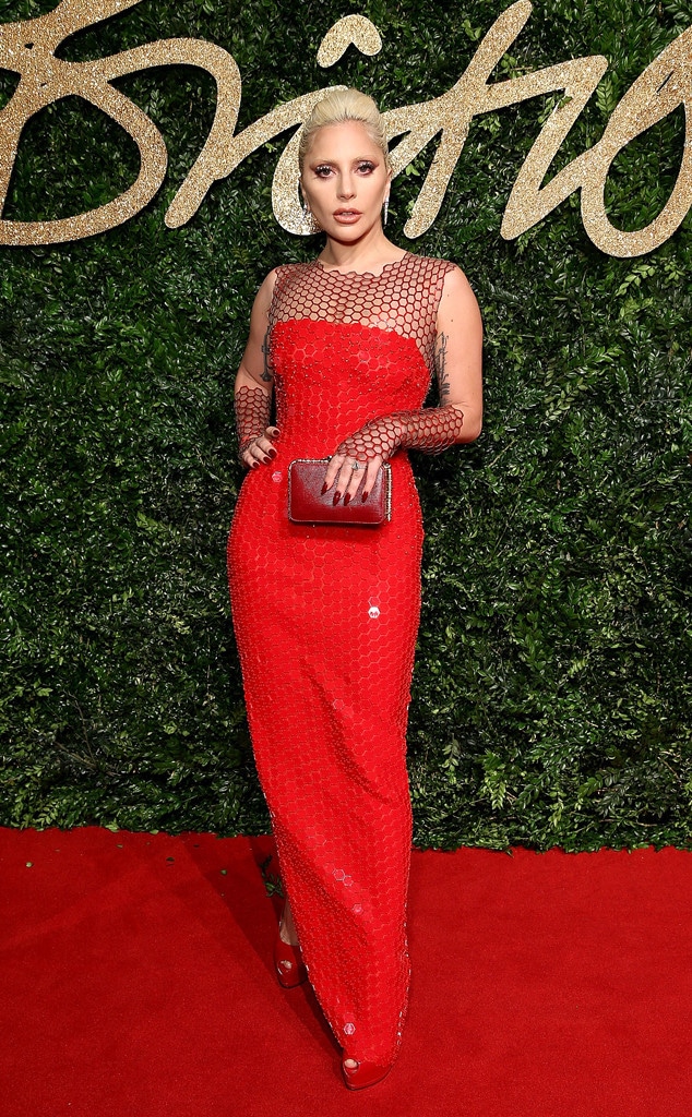 Lady Gaga, British Fashion Awards, ESC: Netting