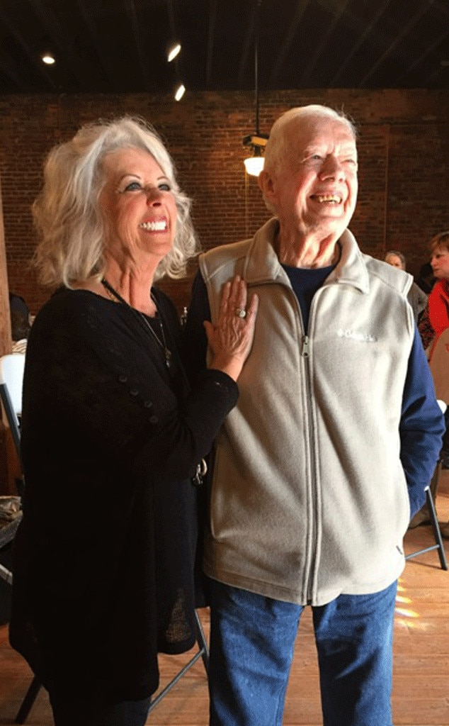 President Carter & Paula Deen from Stars Meet the President E! News